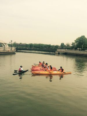 上海三夫2016年5月28号活动之清凉逸夏——亲子活动之定向+皮划艇初体验