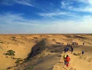 【三夫活动】清明假期4月5-6日，库布齐沙漠轻装徒步穿越