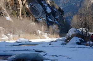 【三夫活动】白河峡谷踏冰休闲徒步（1月5日）