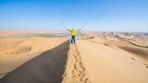 【三夫活动】十一假期（10.3-10.5三天），腾格里五湖连穿，轻装徒步中国第四大沙漠