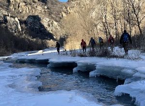 【三夫活动】白河峡谷踏冰休闲徒步（2021年1月24日周日）