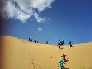 【三夫活动】2021年4月3-4日，库布齐沙漠两日轻装徒步，感受大漠风情